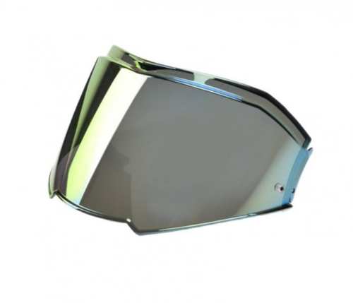 SZYBA KASKUls2  FF900 VALIANT II PRZYCIEMNIANA LUSTRZANKA ZŁOTA