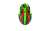 Kask CROSS ENDURO JUST1 J38 BLADE Red-Lime-Black | MR4