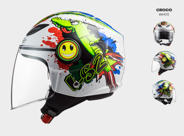 KASK MOTOCYKLOWY LS2 OF602 FUNNY JUNIOR CROCO WHITE - unikalny kask dziecinny nowy model 2022 roku qqq.png