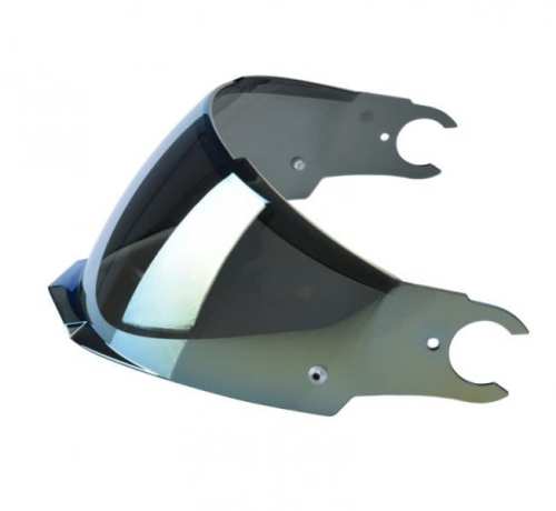 AK800902VIS19 SZYBA KASKU FF902 Scope PRZYCIEMNIANA LUSTRZANKA ZŁOTA GOLD z mocowaniem pod PINLOCK