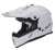 KASK LS2 MX437 FAST SOLID WHITE nowość 2022 - biały połysk