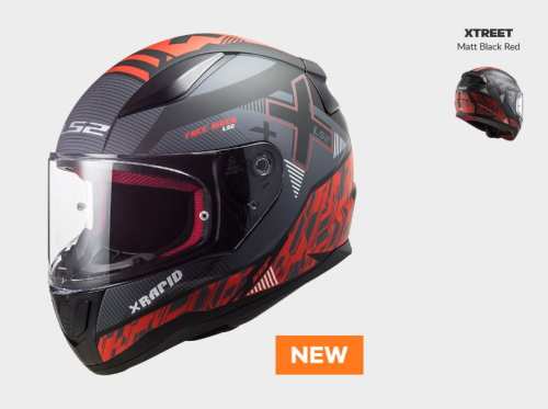 KASK MOTOCYKLOWY COMFORT LS2 FF353 RAPID XTREET MATT BLACK RED nowość: 2022 z.jpg