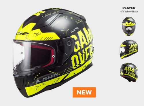 KASK MOTOCYKLOWY COMFORT LS2 FF353 RAPID PLAYER H-V YELLOW BLACK  nowość: 2022  (1) q.jpg ls2.sklep.pl