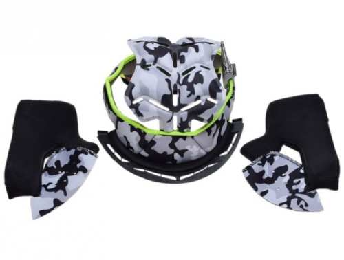 Wyściółka EVO MX437 wnętrze, gąbki KASKU WYŚCIÓŁKA MX437 EVO CZARNA , ls2.sklep.pl