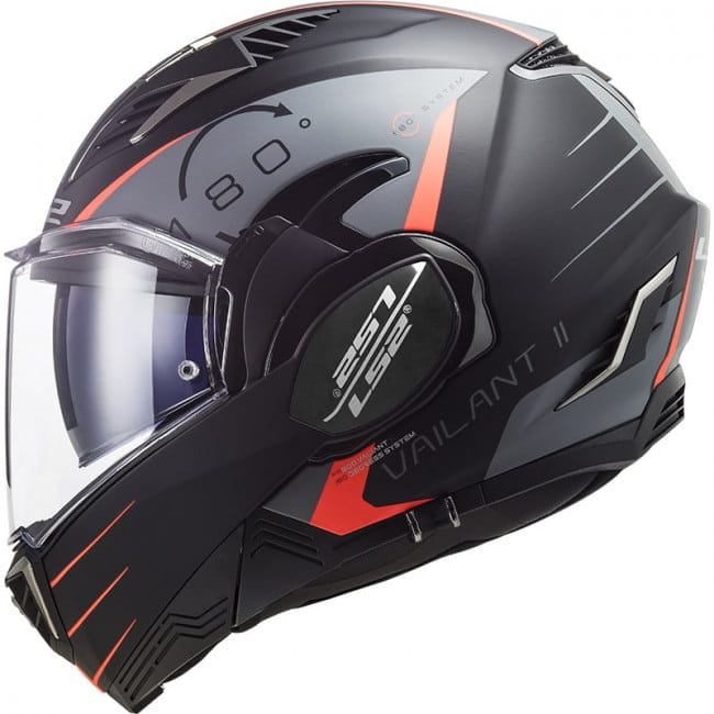 LS2-Valant-2-Codex-Black-Titanium-Matt-KASK MOTOCYKLOWY KASK LS2 FF900 VALIANT II CODEX MATT BLACK TITAN nowość roku 2022 - Plecak na kask Gratis