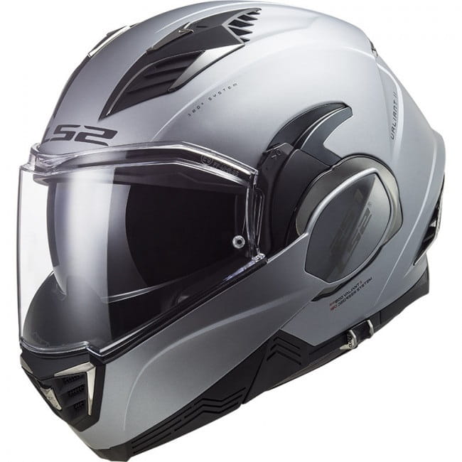 LS2-Valant-2-Special-Silver-Matt KASK MOTOCYKLOWY KASK LS2 FF900 VALIANT II SPECIAL MATT SILVER nowość roku 2022 - Plecak na kask Gratis