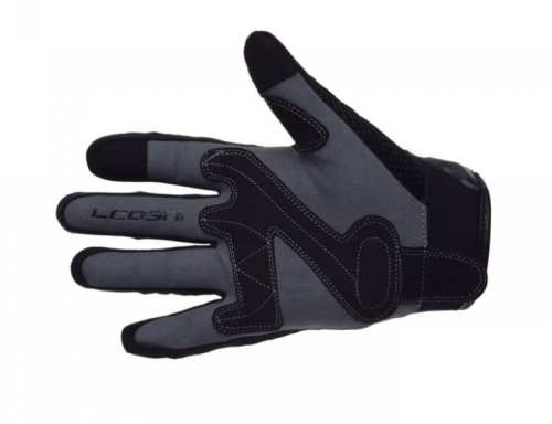 xx.jpg RĘKAWICE MOTOCYKLOWE Rękawice czarno siwe siatka Leoshi - Nowy model 2022