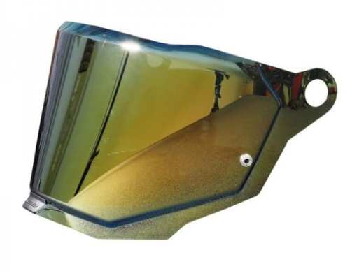 SZYBA KASKU EXPLORER MX701 LUSTRZANKA ZŁOTA AK800701VIS19