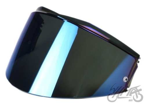 SZYBA KASKU FF399 VALIANT LS2 - LUSTRZANKA NIEBIESKA