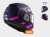 KASK MOTOCYKLOWY KASK LS2 FF906 ADVANT VELUM MATT BLUE PINK-06 nowość 2022 / 2023 roku