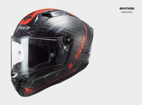 KASK MOTOCYKLOWY KASK LS2 FF805 THUNDER C SPUTNIK GL. METAL RED