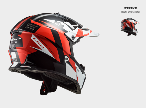 aa.png KASK MOTOCYKLOWY LS2 MX437 FAST EVO STRIKE BLACK WHITE RED nowość roku !