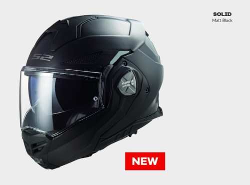 KASK MOTOCYKLOWY KASK LS2 FF901 ADVANT X SOLID MATT BLACK-06