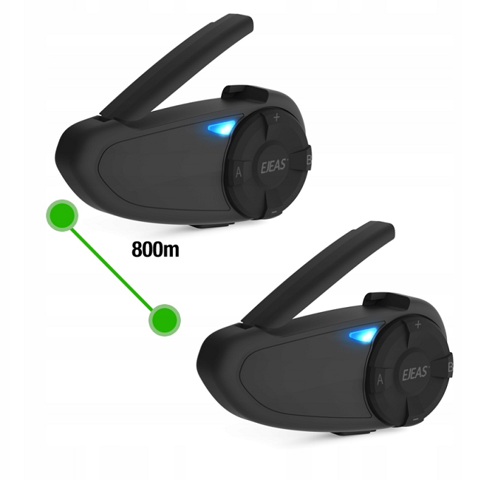 ITERCOM ZESTAW SŁUCHAWKOWY interkom BLUETOOTH ZESTAW Q7