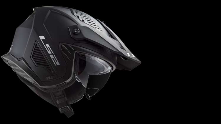 Kask Motocyklowy KASK LS2 OF606 DRIFTER SOLID MATT BLACK-06 ECE 22.06 nowość 2023 roku