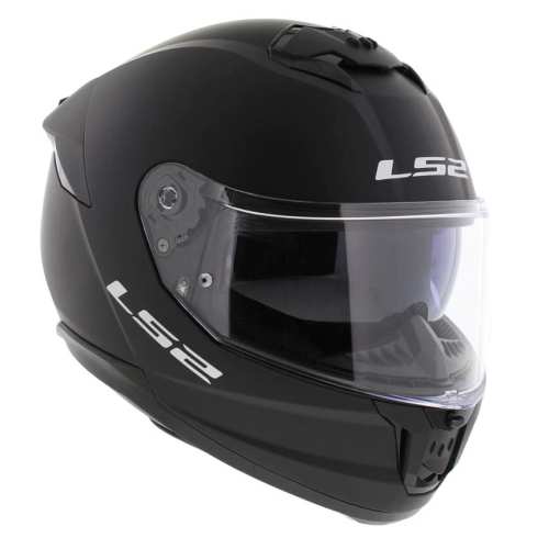 KASK MOTOCYKLOWY LS2 KASK LS2 FF808 STREAM II SOLID MATT BLACK BLENDA - Czarny matt ! Model 2023