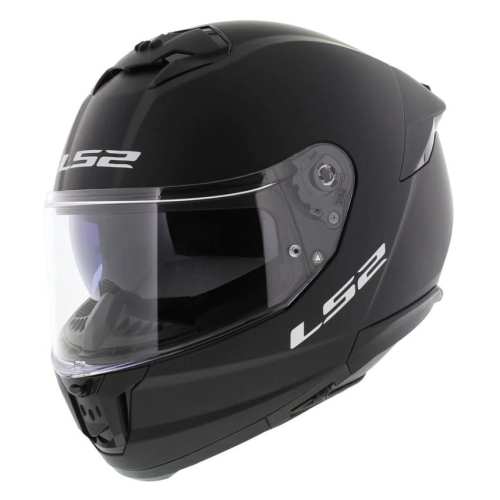 KASK MOTOCYKLOWY LS2 KASK LS2 FF808 STREAM II SOLID MATT BLACK BLENDA - Czarny matt ! Model 2023