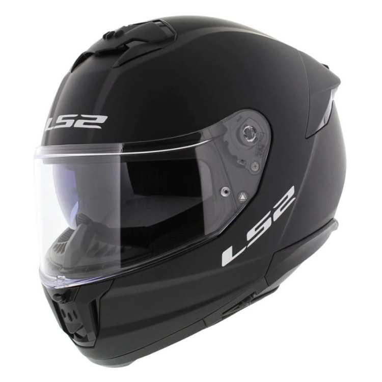 KASK MOTOCYKLOWY LS2 KASK LS2 FF808 STREAM II SOLID MATT BLACK BLENDA - Czarny matt ! Model 2023