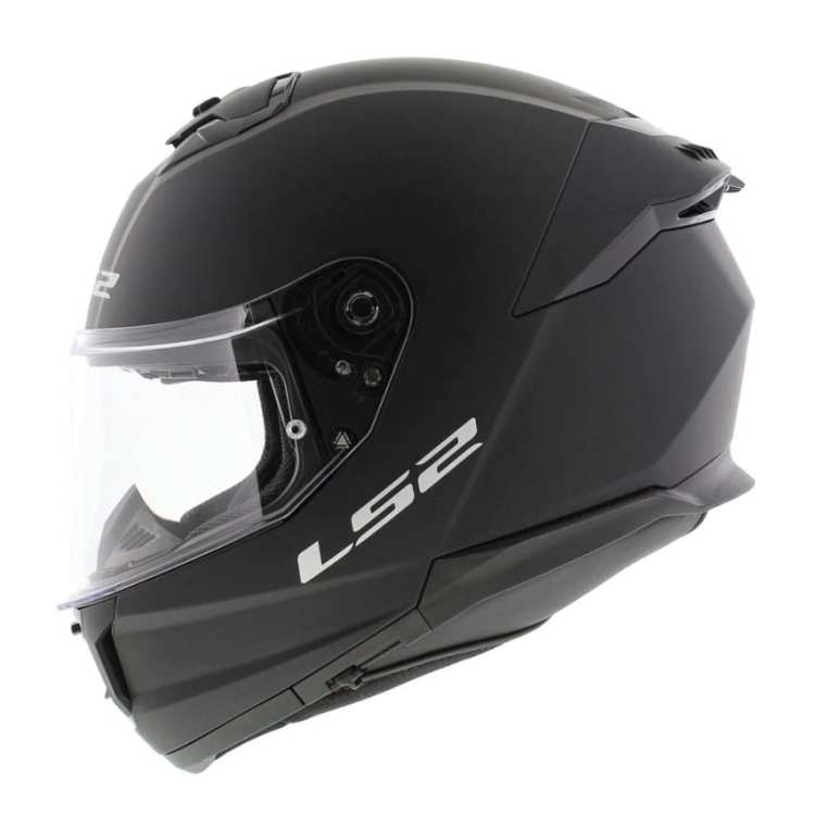 KASK MOTOCYKLOWY LS2 KASK LS2 FF808 STREAM II SOLID MATT BLACK BLENDA - Czarny matt ! Model 2023
