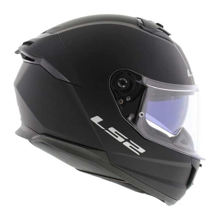 KASK MOTOCYKLOWY LS2 KASK LS2 FF808 STREAM II SOLID MATT BLACK BLENDA - Czarny matt ! Model 2023
