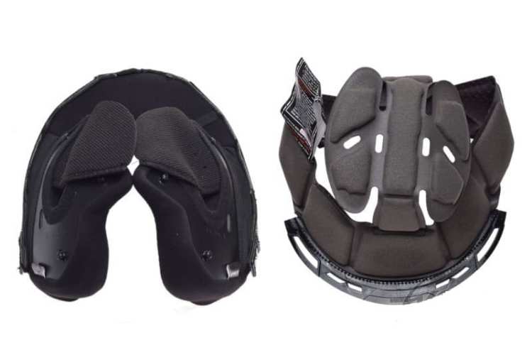 AK800906LNR01 WYŚCIÓŁKA, GĄBKI KASKU FF906 ADVANT