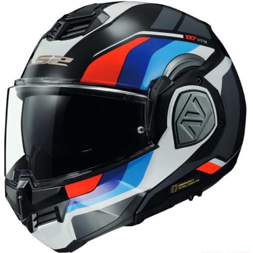 KASK MOTOCYKLOWY KASK LS2 FF906 ADVANT SPORT BLACK BLUE RED - ECE 22.06 - nowość 2023 roku - Plecak na kask Gratis
Výklopná moto přilba LS2