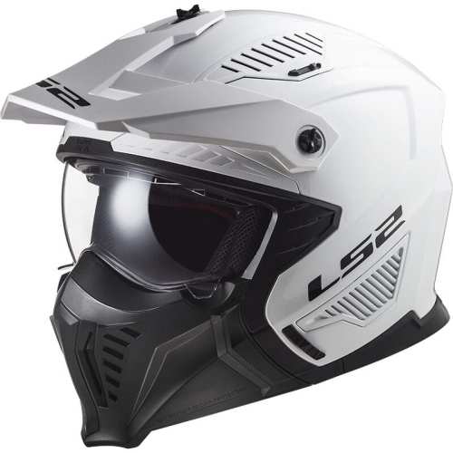 Kask Motocyklowy KASK LS2 OF606 DRIFTER SOLID WHITE-06 ECE 22.06 nowość 2023 roku