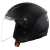 aaa KASK Otwarty Jet LS2 OF616 AIRFLOW II SOLID MATT BLACK - 06 (czarny Matt)
