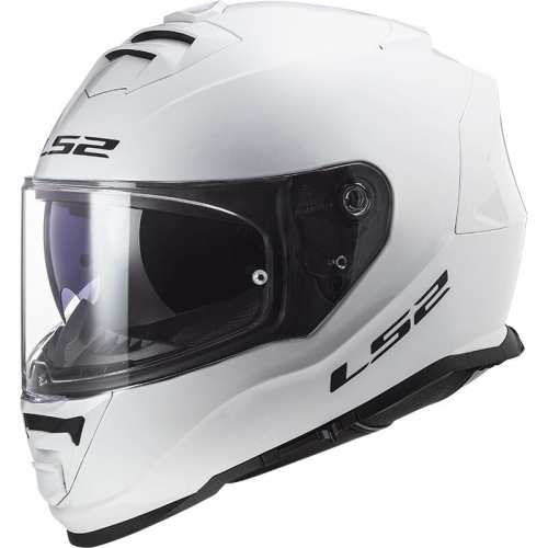 KASK Motocyklowy LS2 FF800 STORM II SOLID WHITE ( biały połysk )