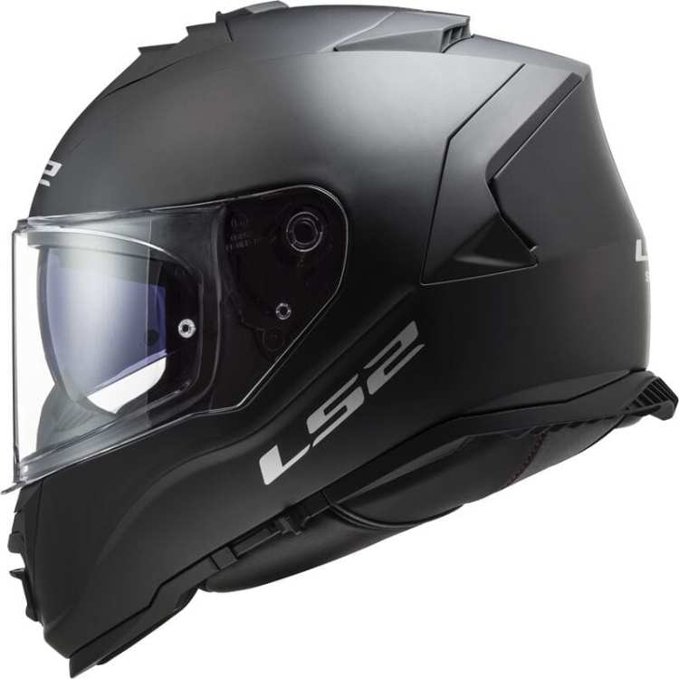 168001011 KASK Motocyklowy LS2 FF800 STORM II SOLID MATT BLACK ( czarny matt )