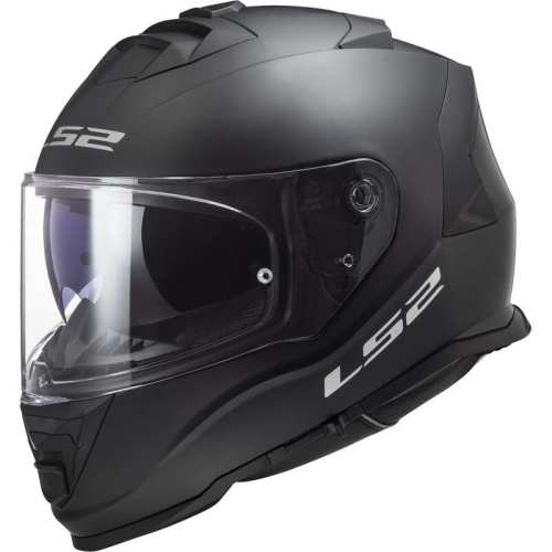 KASK Motocyklowy LS2 FF800 STORM II SOLID MATT BLACK ( czarny matt ) 168001011