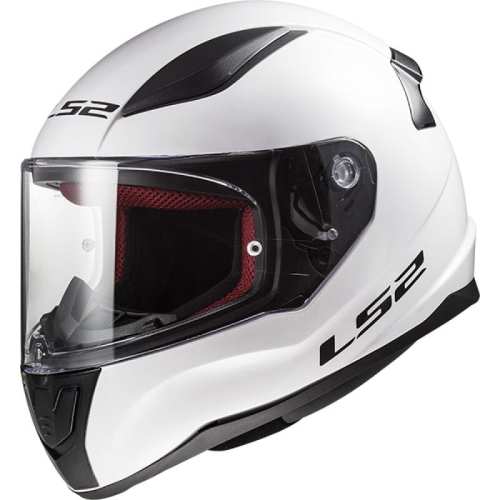 KASK MOTOCYKLOWY KASK LS2KASK LS2 FF353 RAPID II SOLID WHITE - 06 / HOMOLOGATION: ECE 22.06