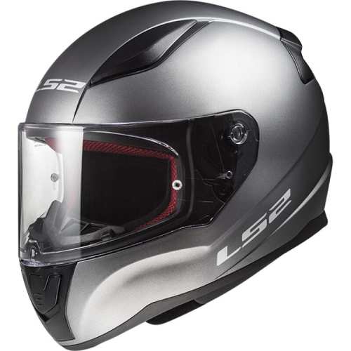 KASK MOTOCYKLOWY KASK LS2KASK LS2 FF353 RAPID II SOLID MATT TITANIUM - 06 / HOMOLOGATION: ECE 22.06