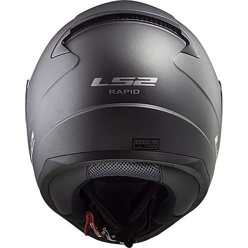 KASK MOTOCYKLOWY KASK LS2 FF353 RAPID MATT TITANIUM, model 2018 !