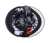 KASK MOTOCYKLOWY LS2 OF602 FUNNY JUNIOR WHITE - czarny matt kask dziecinny nowy model 2023 roku