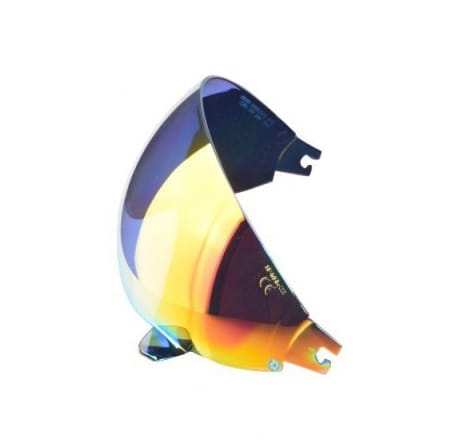 SZYBA KASKU DRIFTER OF606 - LUSTRZANKA CZERWONA