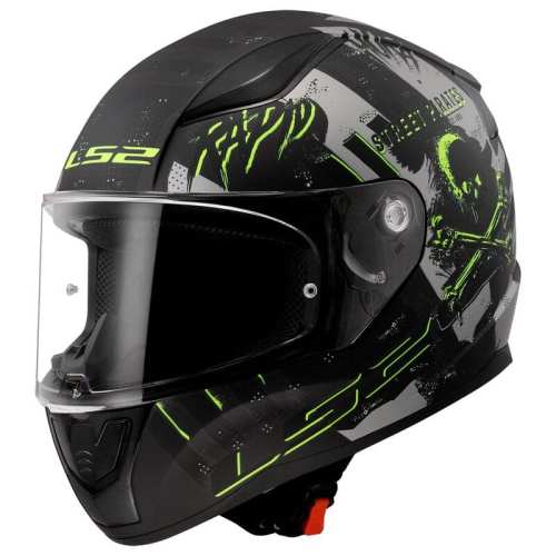 KASK MOTOCYKLOWY KASK LS2KASK LS2 FF353 RAPID II PIRATES MATT TITANIUM - 06 / HOMOLOGATION: ECE 22.06