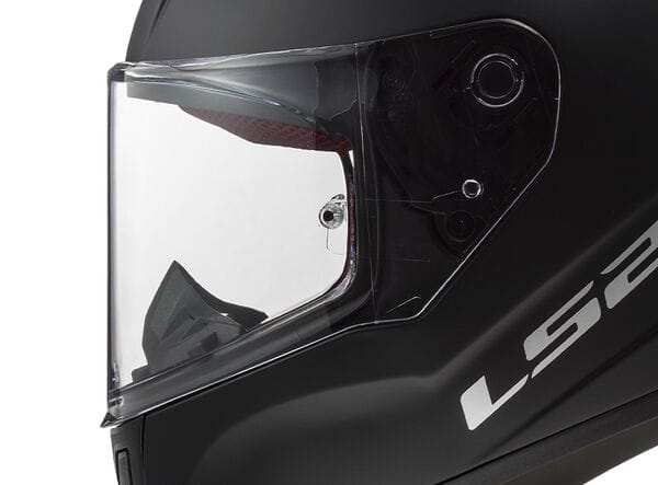 KASK MOTOCYKLOWY KASK LS2KASK LS2 FF353 RAPID II SOLID BLACK-06 / HOMOLOGATION: ECE 22.06 - kask w połysku