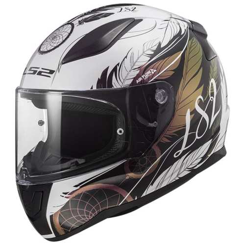 KASK MOTOCYKLOWY COMFORT LS2 FF353 RAPID BOHO W/B PINK -06 Model 2024 HOMOLOGATION: ECE 22.06