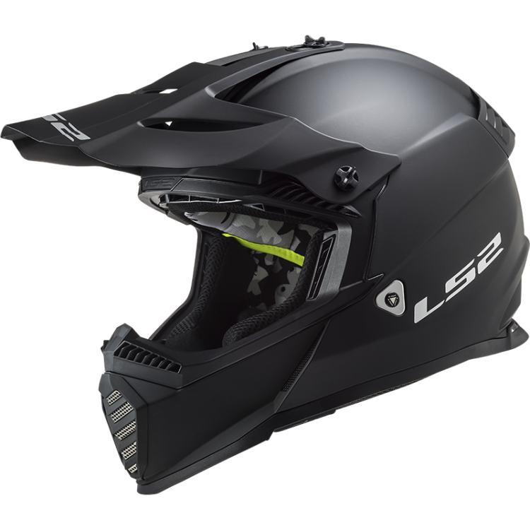 KASK MOTOCYKLOWY Enduro Off Road Cross LS2 MX437 FAST EVO MINI MATT BLACK ( dziecinny ) nowość