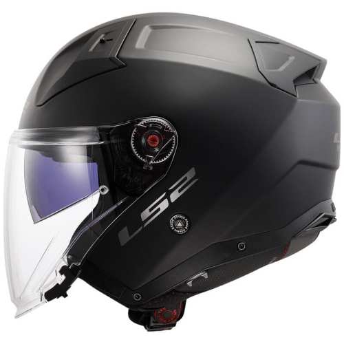 a Kask Motocyklowy KASK LS2 OF603 INFINITY II SOLID MATT BLACK-06 z Pinlockiem