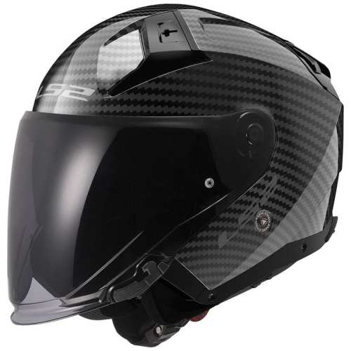 Kask Motocyklowy KASK LS2 OF603 INFINITY II CARBON SOLID-06 z Pinlockiem HOMOLOGATION: ECE 22.06
