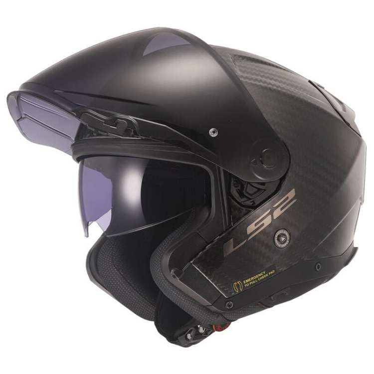Kask Motocyklowy KASK LS2 OF603 INFINITY II CARBON SOLID-06 z Pinlockiem HOMOLOGATION: ECE 22.06 (1)
