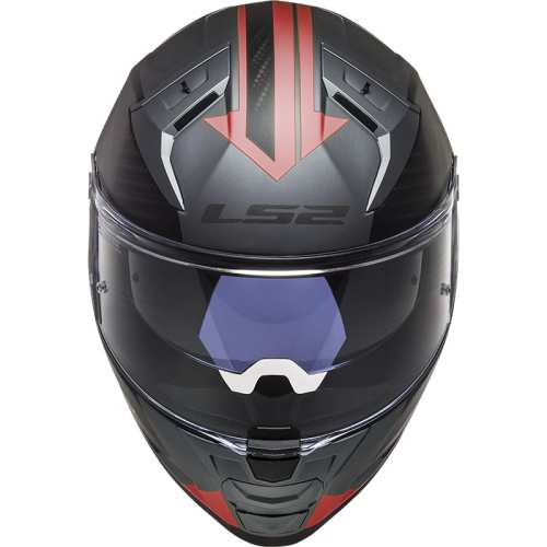 KASK MOTOCYKLOWY LS2, KASK LS2 FF811 VECTOR II SPLITTER M.TIT RED -06 Model 2024 HOMOLOGATION: ECE 22.06