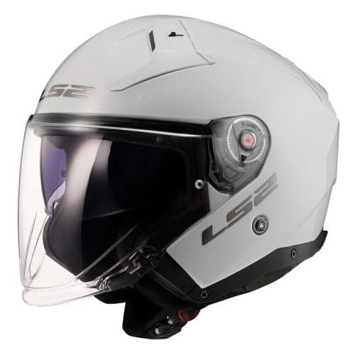 Kask Motocyklowy KASK LS2 OF603 INFINITY II SOLID WHITE -06 z Pinlockiem HOMOLOGATION: ECE 22.06 *