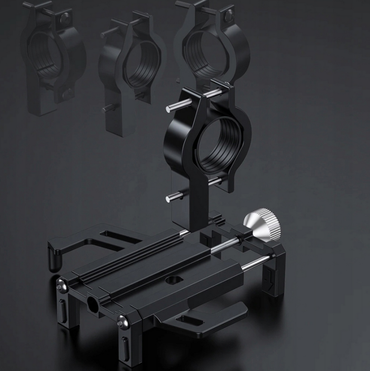 MOCNY UCHWYT TELEFONU MOTOCYKL, ROWER, CROSS, QUAD