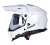 KASK MOTOCYKLOWY CROSS ENDURO MX702 PIONEER II WHITE ECE 22.06