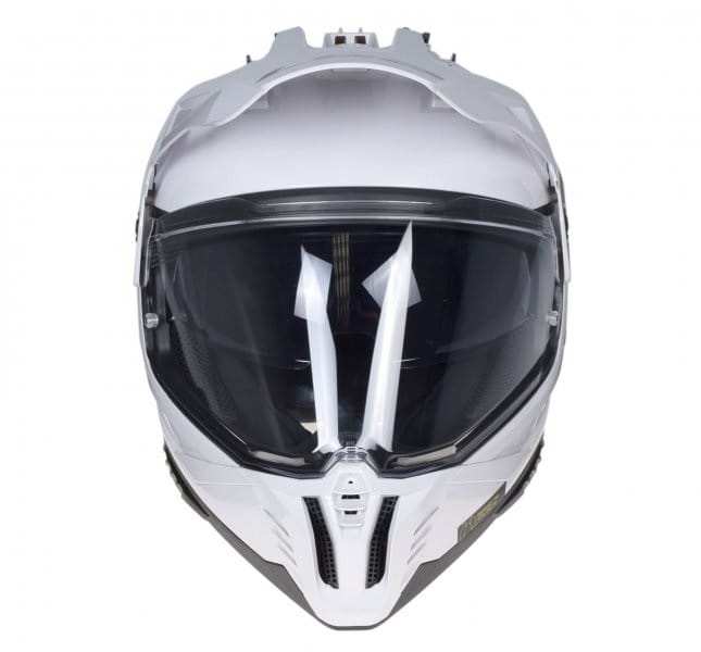 KASK MOTOCYKLOWY CROSS ENDURO MX702 PIONEER II WHITE -06