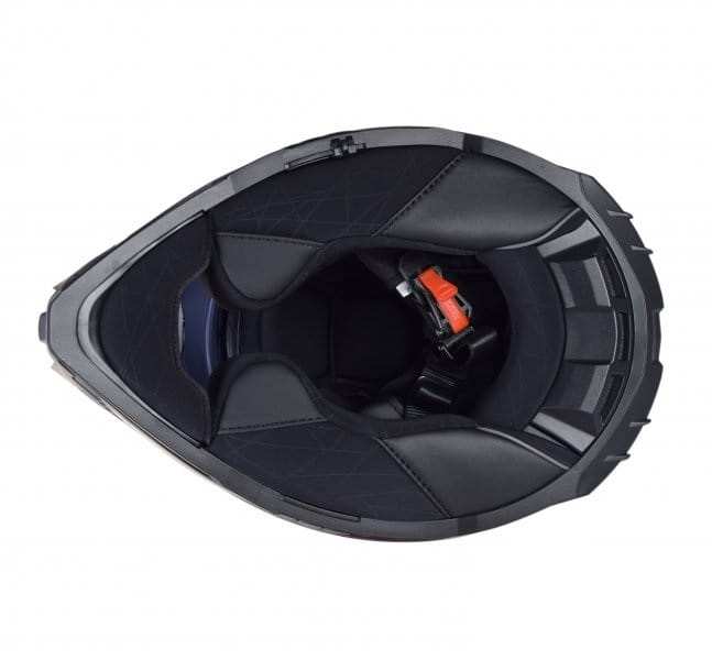 KASK MOTOCYKLOWY CROSS ENDURO MX702 PIONEER II CRAZY MATT BLACK RED