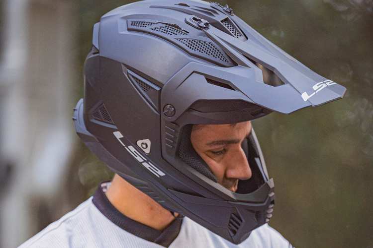 KASK MOTOCYKLOWY CROSS ENDURO MX708 FAST II